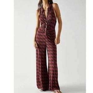 Free People Shayla Halter Jumpsuit